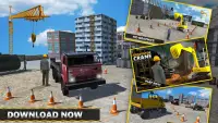 Excavator Crane: Heavy Duty Construction Simulator Screen Shot 5