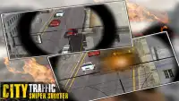 City Traffic Sniper Shooter 3D Screen Shot 11