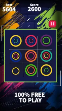 Circle Ring Match - Addictive Color Game Screen Shot 1