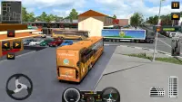 Modern Heavy Public Coach 3D Screen Shot 4