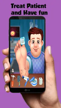 Little Doctor Game 2 (Foot care) Screen Shot 6