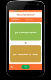 Would You Rather..? Screen Shot 1