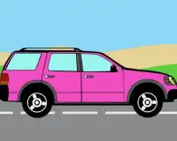 Cartoon Cars Jigsaw Puzzles Screen Shot 3