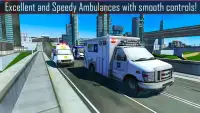 救急車運転シミュレータ17 - レスキューミッション Screen Shot 2