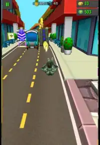 Green Subway : Run Spider Screen Shot 1