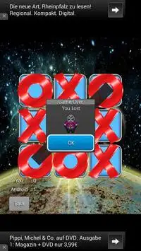 Tic Tac Toe Space Free Online Screen Shot 3