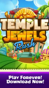 Temple Jewel New Match 3 Free with Bonuses No Wifi Screen Shot 4