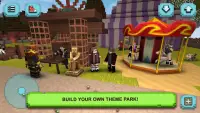 Theme Park Craft: Build & Ride Screen Shot 1