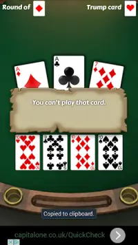 29 Card Game Challenge Screen Shot 5