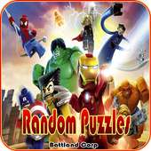 Random Lego SUPER HEROES Puzzles