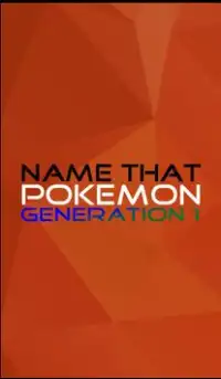Name That Pokemon Screen Shot 4