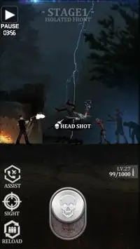 Zombie Shooting : Survival Sniper Screen Shot 7