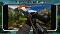 Jogo de caça de pato 3d: pato real caçador Screen Shot 0
