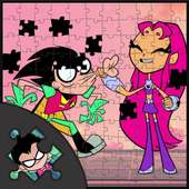 jigsaw for Teen puzzle Titans Go adventure