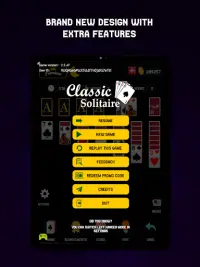 Classic Solitaire - Dark Mode Screen Shot 11