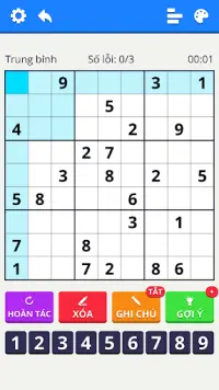 Sudoku Levels Câu Đố Hàng Ngày Screen Shot 2