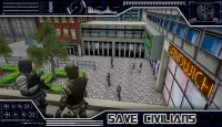 us robot police transformer - simulation guerre Screen Shot 4