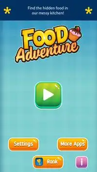 भोजन और रसोई छिपा उद्देश्य खेल Screen Shot 4