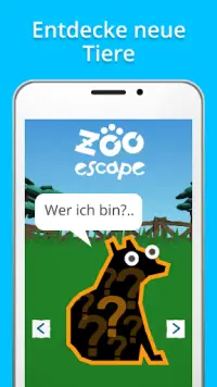 ZooEscape Puzzlespiele🐅Tiere laufen aus dem Zoo Screen Shot 3