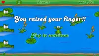 de jumping frog spel Screen Shot 2