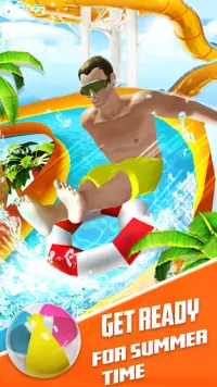 Water Slide Summer Splash - Simulator Taman Air Screen Shot 2