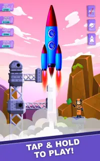 idle Star : Rocket Tap Game Screen Shot 0
