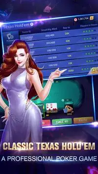 Poker Go—Texas holdem game online Screen Shot 1