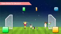 Funny Soccer - 2 Player Games Screen Shot 1