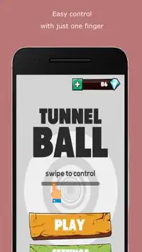 Tunnel Ball Screen Shot 0