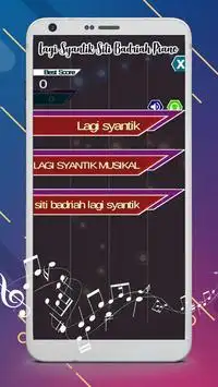Lagi Syantik - Siti Badriah Game DJ Piano Magic Screen Shot 0