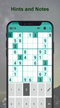 Sudoku Free Classic - Sudoku Puzzles Screen Shot 1