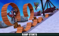 ريال الدراجة حيلة سباقات محاكاة لعبة Screen Shot 3