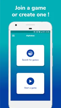 Alphabac – Jeu social hors-ligne Screen Shot 0