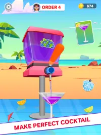 Cocktail Mix & Drink Simulator - Drink Games Screen Shot 9