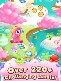 Jelly Paradise: Match & Serve Screen Shot 7