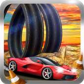 Racing Car Stunts On Impossible Tracks Tricky Path