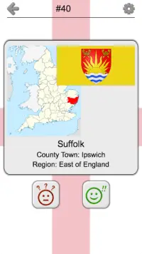 Counties of England - Quiz on county towns & flags Screen Shot 3