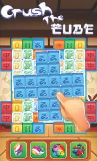 Mahjong Cube Crush Screen Shot 0
