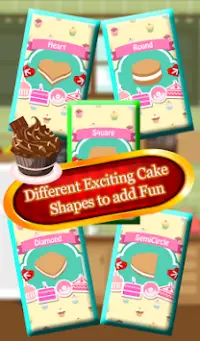 Liebe Cake - Maker Spiel Screen Shot 0