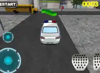 Ultra 3D police Car parking Screen Shot 8