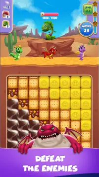 Wonder Dragons Color Blast Matching Game Screen Shot 3