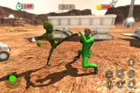 Dame Tu Cosita: Green Alien Hero Game Screen Shot 4