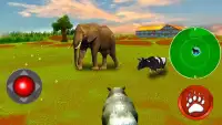 Enojado Rhino Simulador Screen Shot 0
