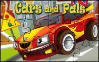 Cars for Kids: Puzzle Games ❤️🚗🚒🚚🚜🚌🚁✈️ Screen Shot 0
