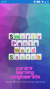 Smarty Pants Word Search Screen Shot 3