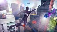 🕷 Симулятор Летающего Супергероя Паука Screen Shot 3