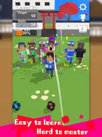 Touch Out - Simple dodge ball game Screen Shot 12