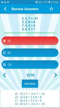 Maths Quiz - Maths Puzzle - English Quiz Screen Shot 7