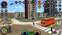 เกม Coach Bus Simulator 3d Screen Shot 4