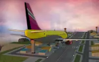 Flying Air Plane Simulator 3d - Pilot Plane Game Screen Shot 2